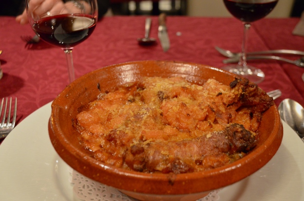 A hearty dish of cassoulet at La Genty Magre